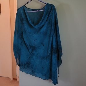 Woman's Sheer Tunic Size 22 GUC